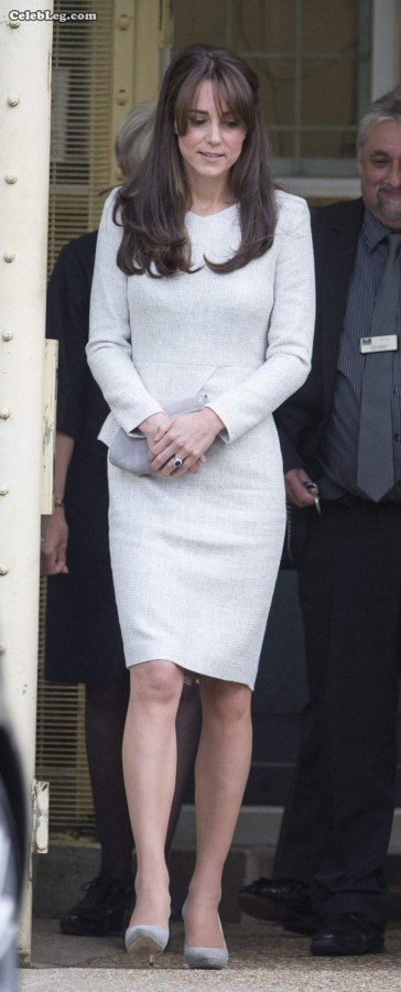 英国王妃Kate Middleton的高跟腿都过来看看吧（第13张/共18张）