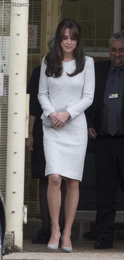 英国王妃Kate Middleton的高跟腿都过来看看吧（第14张/共18张）