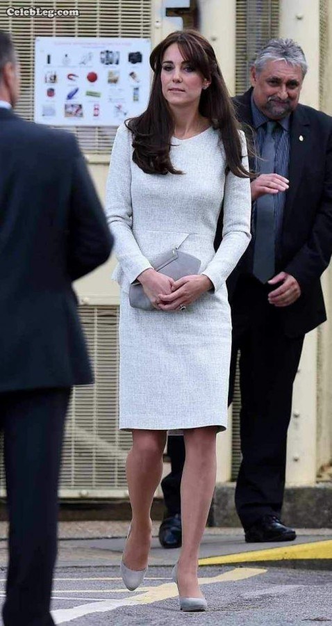 英国王妃Kate Middleton的高跟腿都过来看看吧（第16张/共18张）