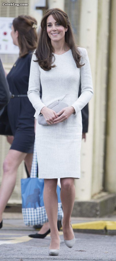 英国王妃Kate Middleton的高跟腿都过来看看吧（第17张/共18张）