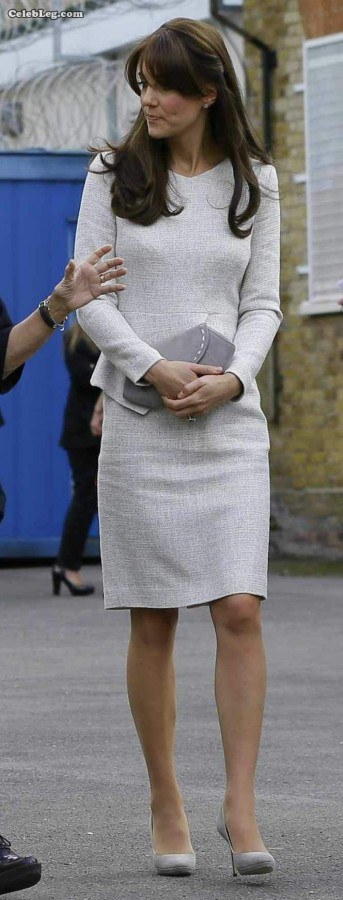 英国王妃Kate Middleton的高跟腿都过来看看吧（第8张/共18张）