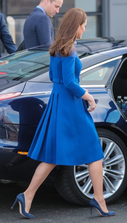 凯特王妃Kate Middleton腿上裹了超薄的肉色丝袜（第7张/共9张）