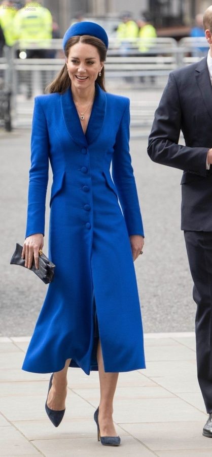 英国王妃Kate Middleton脚踩细高跟外出气质优雅（第3张/共4张）