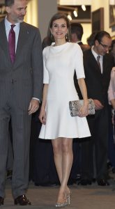 阿根廷第一夫人朱莉安娜·阿瓦达身材高挑和西班牙王后莱蒂齐亚·奥尔蒂斯·罗卡索拉诺的丝袜腿（第3张/共5张）
