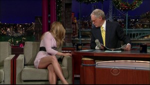 皮特前老婆Jennifer Aniston在深夜秀栏目中频繁交叉换腿（第5张/共25张）