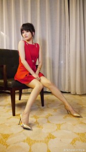 张韶涵的美丽长腿性感细高跟很符合我的口味（第12张/共12张）