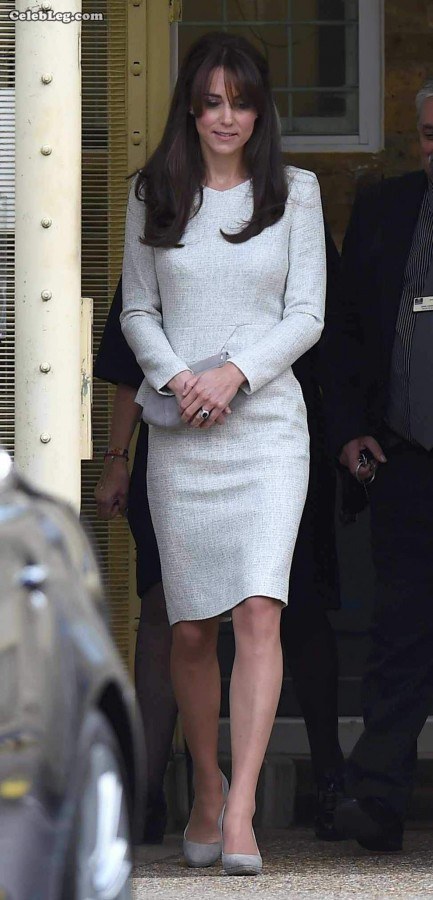 英国王妃Kate Middleton的高跟腿都过来看看吧（第12张/共18张）