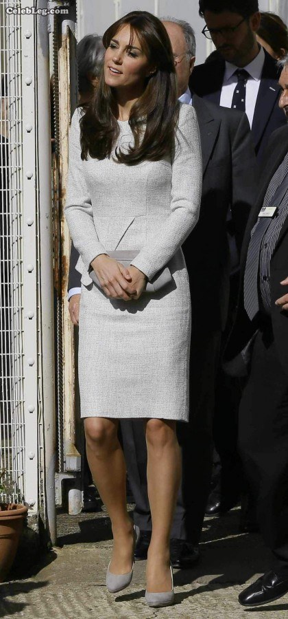 英国王妃Kate Middleton的高跟腿都过来看看吧（第7张/共18张）