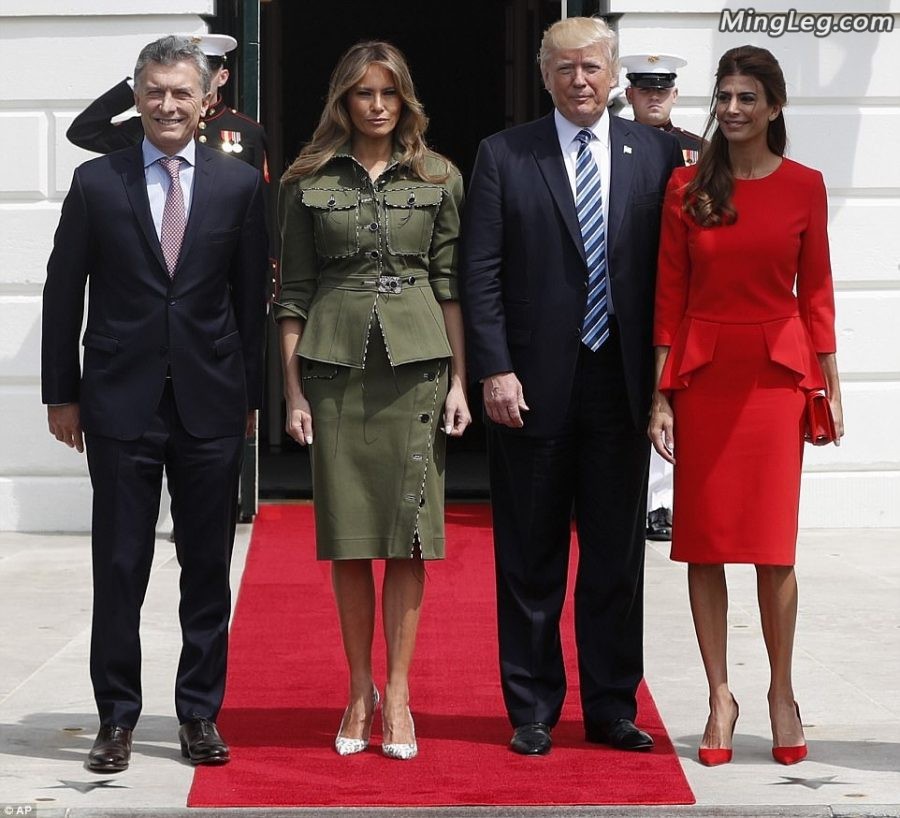 阿根廷和美国两位总统夫人的高跟美腿（第10张/共17张）