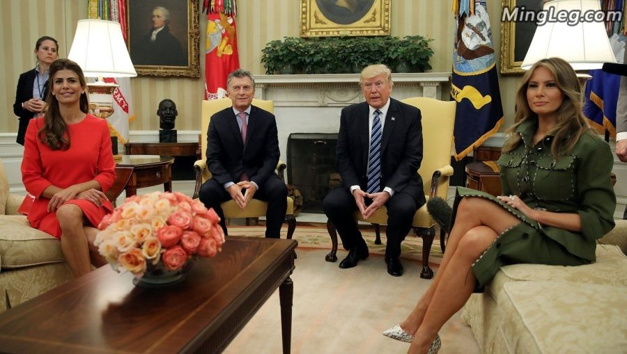 阿根廷和美国两位总统夫人的高跟美腿（第7张/共17张）
