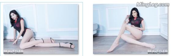 成熟美丽韵味的女星贾静雯在地板上秀肉丝袜长腿[合成]（第1张/共3张）