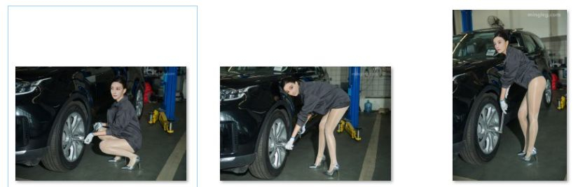 离异女星李小璐穿着肉色丝袜给汽车换轮胎[合成]（第1张/共4张）
