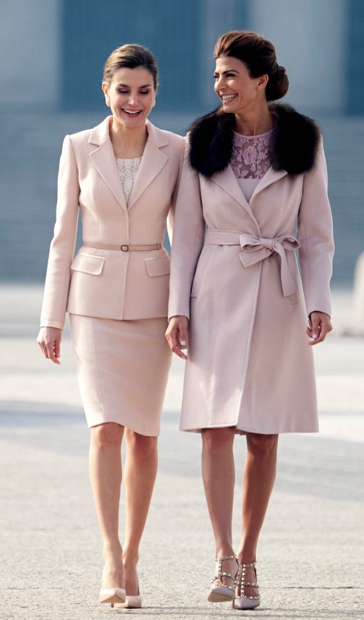 西班牙王后Letizia Ortiz和阿根廷第一夫人Juliana Awada似姐妹（第4张/共9张）