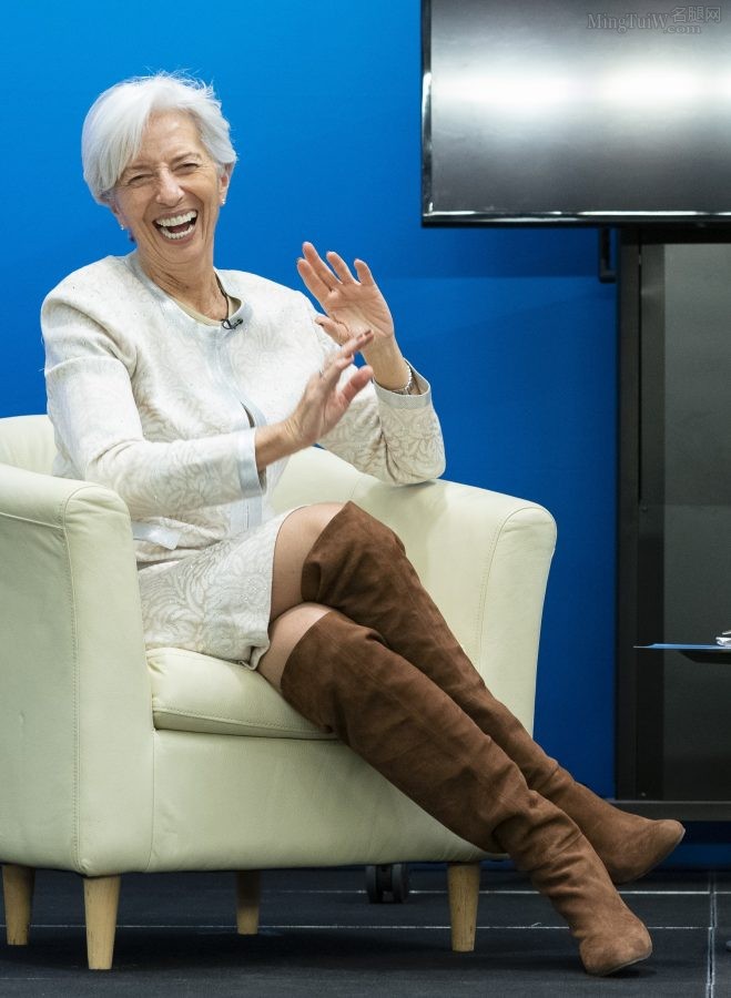 国际货币基金组织两任总裁Christine Lagarde和Kristalina Georgieva（第1张/共8张）