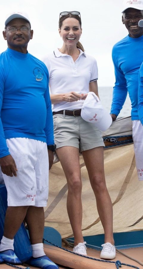 英国王妃Kate Middleton休闲装美腿外出（第4张/共8张）