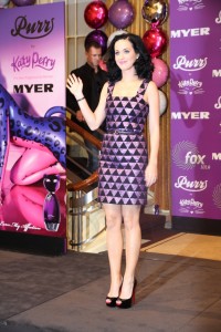 Katy Perry Perfume Launch Myer Australia